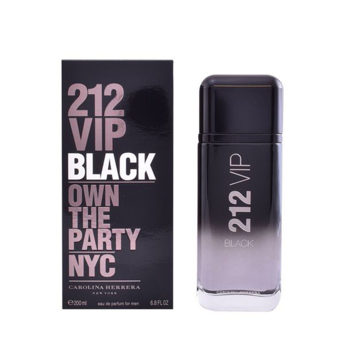 Carolina Herrera 212 VIP Black Men's Eau de Parfum - Original Fragrance - Subliem