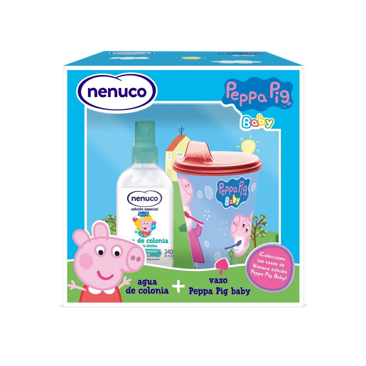 Child's Perfume Set Nenuco Peppa Pig 2 Pieces - Subliem