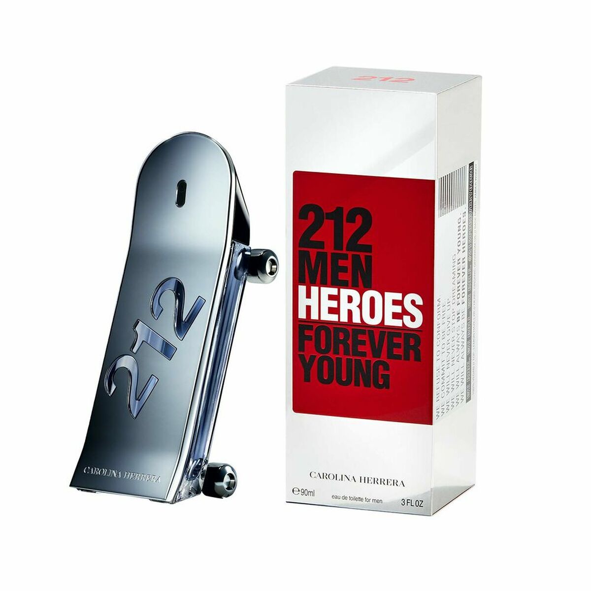 Men's Perfume 212 Men Heroes Carolina Herrera 65156400 100 ml EDT - Subliem