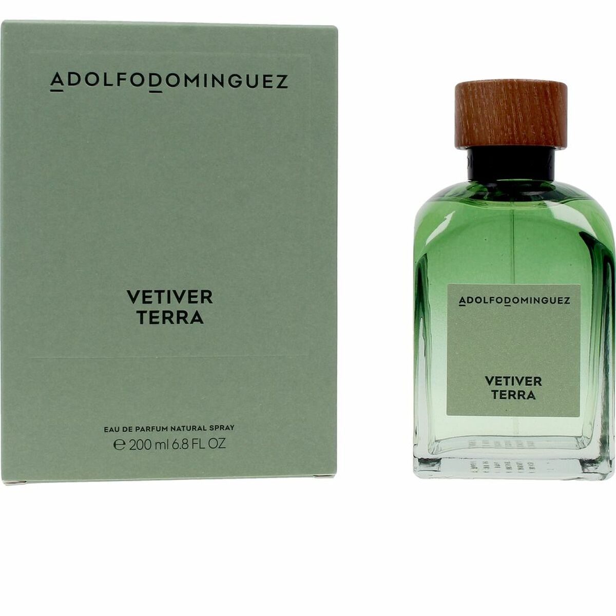 Men's Perfume Adolfo Dominguez Vetiver Terra EDP Vetiver Terra 200 ml - Subliem