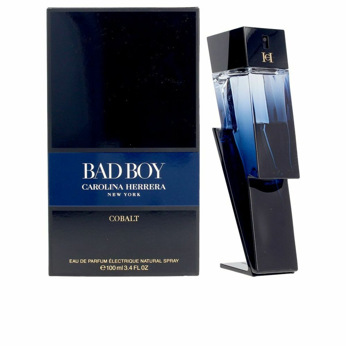 Men's Perfume Carolina Herrera Bad Boy Cobalt EDP (100 ml) - Subliem