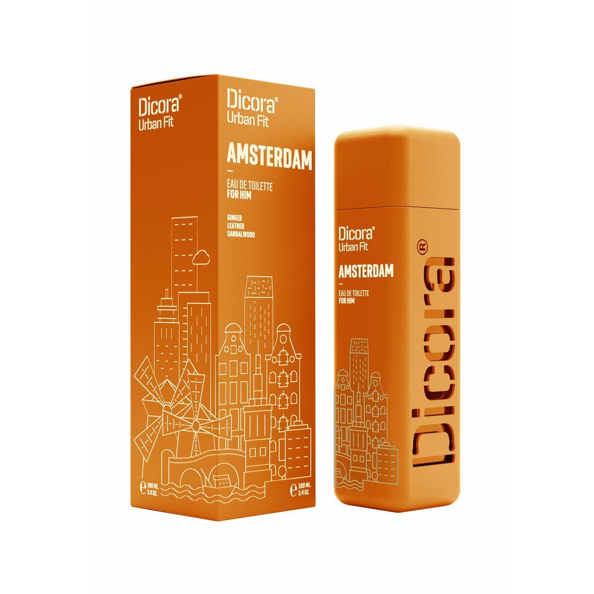 Men's Perfume Dicora EDT Urban Fit Amsterdam (100 ml) - Subliem