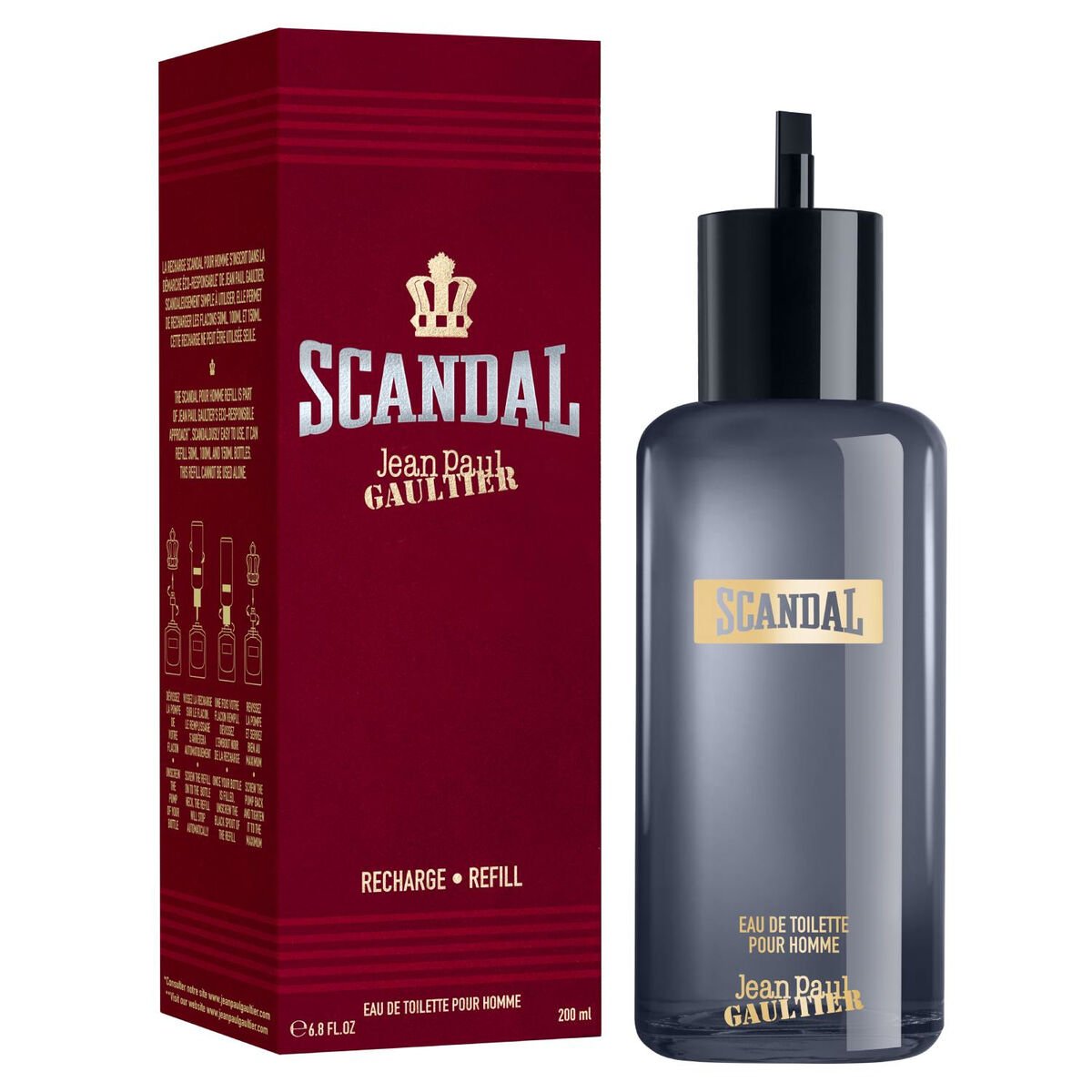 Men's Perfume Jean Paul Gaultier Scandal pour Homme EDT Refill (200 - Subliem