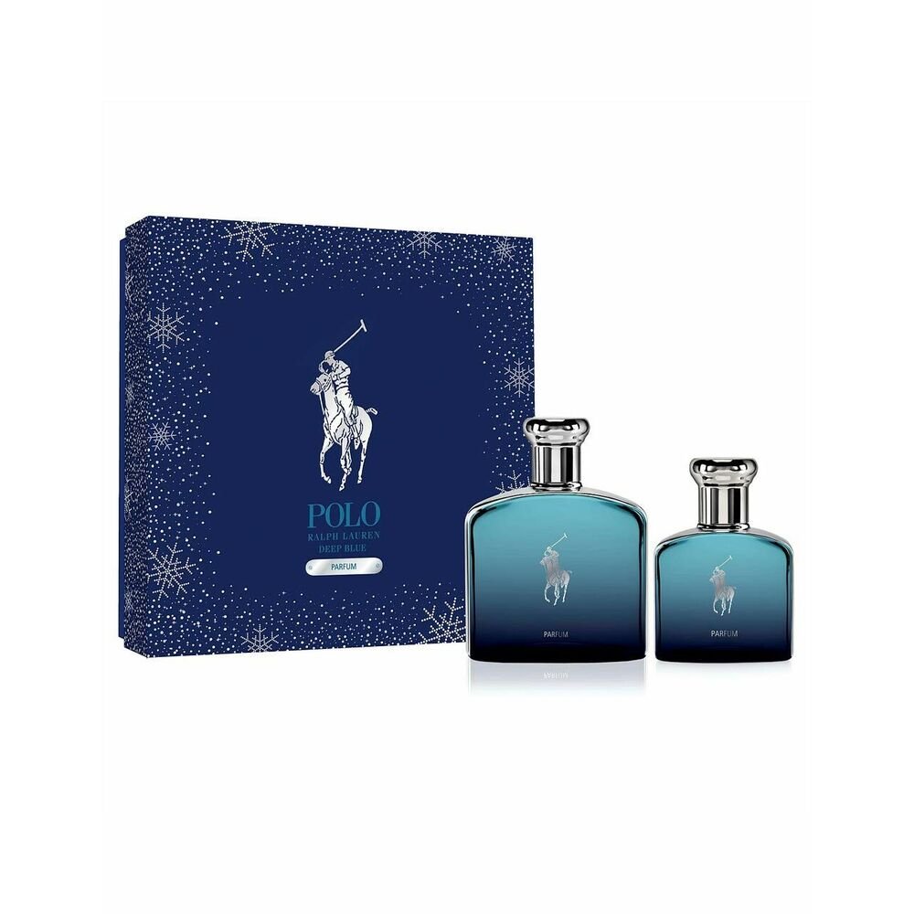 Men's Perfume Set Ralph Lauren Polo Deep Blue (2 pcs) - Subliem