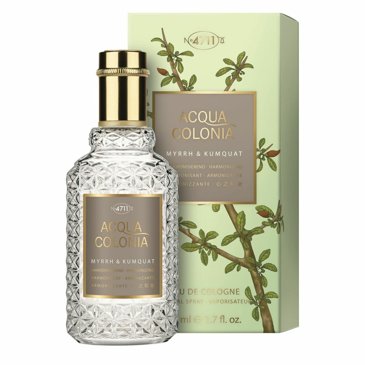 Unisex Perfume 4711 Acqua Colonia Myrrh & Kumquat EDC 50 ml - Subliem