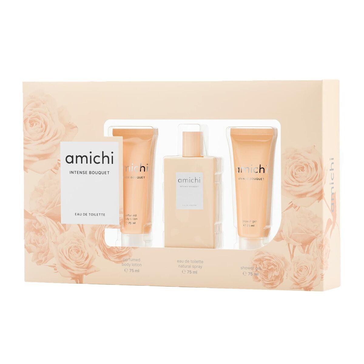 Women's Perfume Set Amichi Intense Bouquet 3 Pieces - Subliem