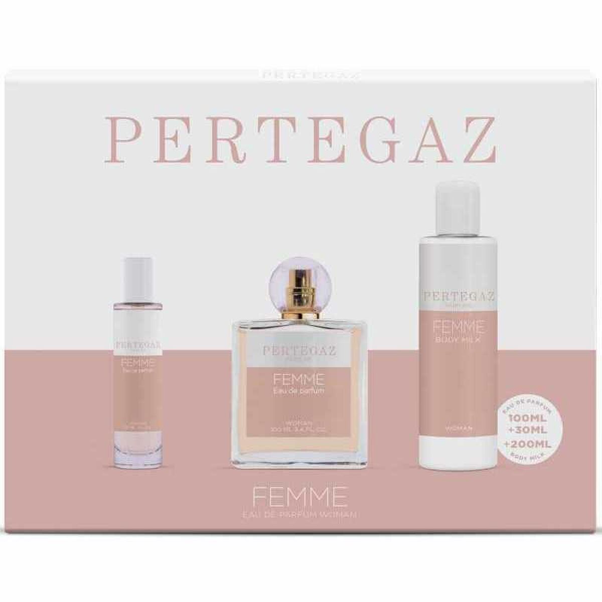 Women's Perfume Set Pertegaz 3 Pieces - Subliem